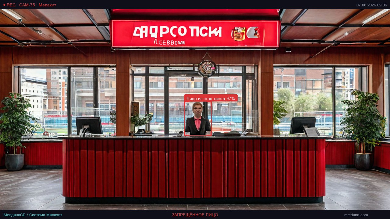 Детекция запрещённых лиц на стадионе в Барнауле — от 4 200 ₽/стадион/мес