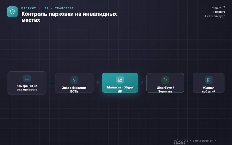 Схема решения — Система Малахит