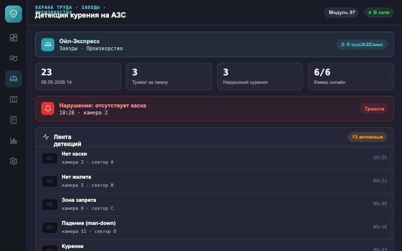 Интерфейс оператора — Система Малахит